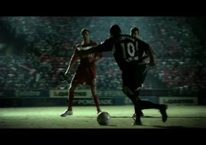 A League commercial still 2